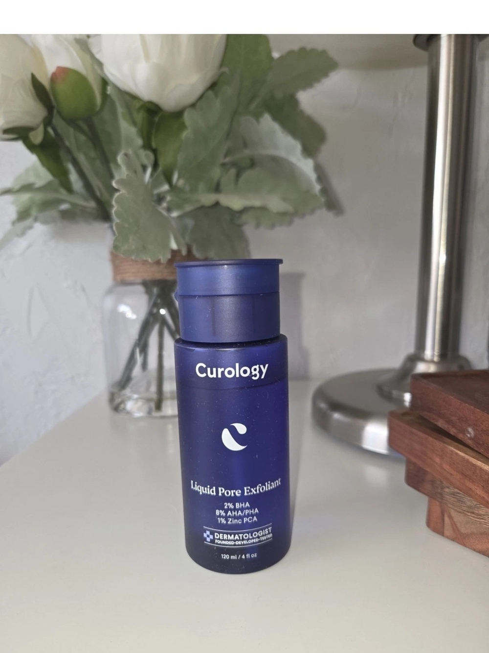 Curology Liquid Pore Exfoliant — Blue Gentle Exfoliating Cleanser